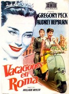 Roman Holiday - Spanish Movie Poster (xs thumbnail)
