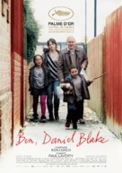 I, Daniel Blake - Turkish Movie Poster (xs thumbnail)
