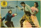 The Corsican Brothers - Spanish Movie Poster (xs thumbnail)