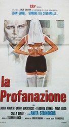 La profanazione - Italian Movie Poster (xs thumbnail)