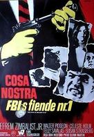 Cosa Nostra, Arch Enemy of the FBI - Swedish Movie Poster (xs thumbnail)