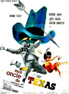 Mon oncle du Texas - French Movie Poster (xs thumbnail)