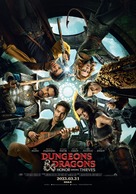 Dungeons &amp; Dragons: Honor Among Thieves - Mongolian Movie Poster (xs thumbnail)