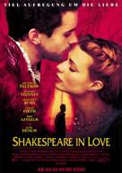 Shakespeare In Love - German Advance movie poster (xs thumbnail)