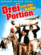 Drei und eine halbe Portion - German Movie Cover (xs thumbnail)