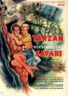 Tarzan and the Lost Safari - German Movie Poster (xs thumbnail)