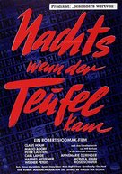 Nachts, wenn der Teufel kam - German Movie Poster (xs thumbnail)