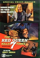 La dama rossa uccide sette volte - German DVD movie cover (xs thumbnail)