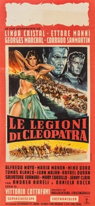 Le legioni di Cleopatra - Italian Movie Poster (xs thumbnail)