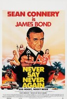 Never Say Never Again - Belgian Movie Poster (xs thumbnail)