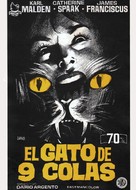 Il gatto a nove code - Spanish Movie Poster (xs thumbnail)