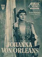 Joan of Arc - German poster (xs thumbnail)