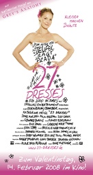 27 Dresses - German Movie Poster (xs thumbnail)