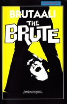 The Brute - Finnish VHS movie cover (xs thumbnail)