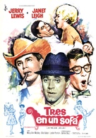 Three on a Couch - Spanish Movie Poster (xs thumbnail)