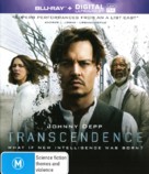 Transcendence - Australian Blu-Ray movie cover (xs thumbnail)
