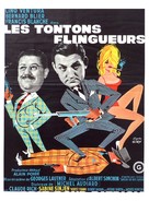 Les tontons flingueurs - Belgian Movie Poster (xs thumbnail)