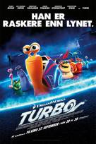 Turbo - Norwegian Movie Poster (xs thumbnail)