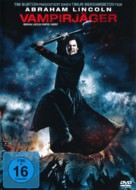 Abraham Lincoln: Vampire Hunter - German DVD movie cover (xs thumbnail)