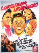Love Finds Andy Hardy - French Movie Poster (xs thumbnail)
