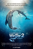 Dolphin Tale 2 - French Movie Poster (xs thumbnail)