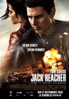 Jack Reacher: Never Go Back - Romanian Movie Poster (xs thumbnail)