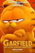 The Garfield Movie - German Movie Poster (xs thumbnail)