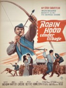 A Challenge for Robin Hood - Danish Movie Poster (xs thumbnail)