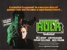 &quot;The Incredible Hulk&quot; - British Movie Poster (xs thumbnail)