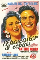 Pescador de coplas, El - Spanish Movie Poster (xs thumbnail)