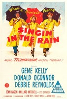 Singin&#039; in the Rain - Australian Movie Poster (xs thumbnail)