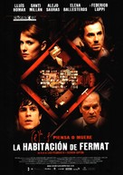 La habitaci&oacute;n de Fermat - Spanish Movie Poster (xs thumbnail)