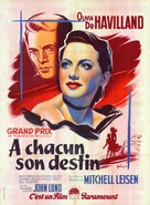 To Each His Own - French Movie Poster (xs thumbnail)