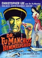 The Face of Fu Manchu - Danish Movie Poster (xs thumbnail)