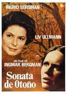 H&ouml;stsonaten - Spanish Movie Poster (xs thumbnail)