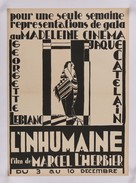 L&#039;inhumaine - French Movie Poster (xs thumbnail)