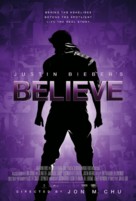 Justin Bieber&#039;s Believe - Danish Movie Poster (xs thumbnail)