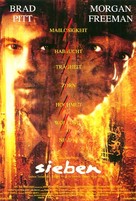 Se7en - German Movie Poster (xs thumbnail)