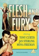 Flesh and Fury - British DVD movie cover (xs thumbnail)
