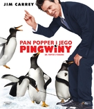Mr. Popper&#039;s Penguins - Polish Blu-Ray movie cover (xs thumbnail)