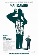 The Informant - Dutch Movie Poster (xs thumbnail)