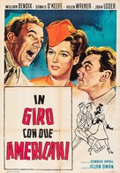 Abroad with Two Yanks - Italian Movie Poster (xs thumbnail)