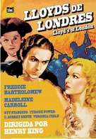 Lloyd&#039;s of London - Spanish DVD movie cover (xs thumbnail)