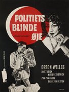Touch of Evil - Danish Movie Poster (xs thumbnail)