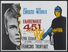Fahrenheit 451 - British Theatrical movie poster (xs thumbnail)