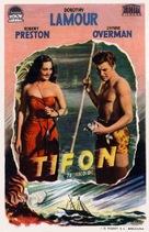 Typhoon - Spanish Movie Poster (xs thumbnail)