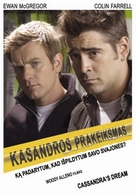 Cassandra&#039;s Dream - Lithuanian Movie Poster (xs thumbnail)