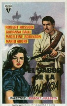 Le go&ucirc;t de la violence - Spanish Movie Poster (xs thumbnail)