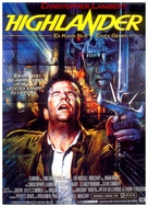 Highlander - German Movie Poster (xs thumbnail)