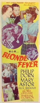 Blonde Fever - Movie Poster (xs thumbnail)